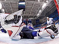 Сюрприз хоккейного турнира: проигрывая на 46-й минуте 0:2, словенцы победили американцев