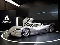 Новый японский электрический гиперкар Aspark Owl разогнался до 