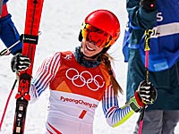 Гигантский слалом: олимпийской чемпионкой стала американка Микаэла Шиффрин