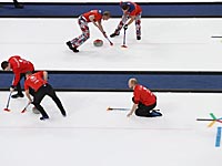 Керлинг. Результат третьей сессии мужских команд