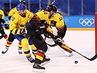 Хоккей. Шведы одолели немцев, финны разгромили норвежцев