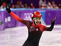 Шорт-трек. Чемпионом на дистанции 1000 метров стал канадец Самуэль Жирар