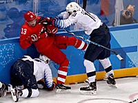 Хоккей. Россияне разгромили сборную США