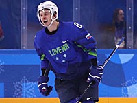 Хоккей. Игрок сборной Словении и 