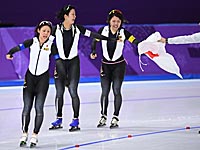 Командная гонка преследования. Японки стали чемпионками и установили олимпийский рекорд