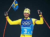 Биатлон. Эстафету выиграли шведы. Белорусы на восьмом месте, украинцы - на девятом