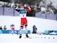 Эстафета. Норвежцы завоевали золото, россияне - серебро